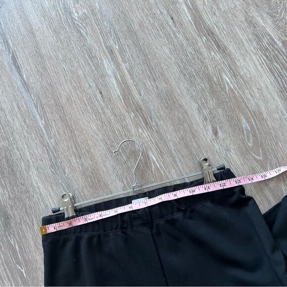 Aritzia sun-deh black stretchy straight leg pants - Picture 4 of 7